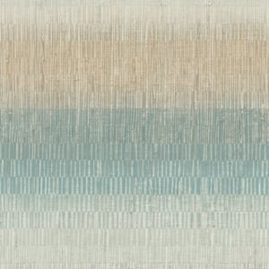 Grandeco Malibu Stripe Effect Aqua Wallpaper - A51201