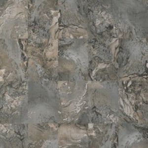 Vymura Savona Marble Tile Slate Metallic Wallpaper - M95637