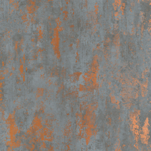 Nina Home Industrial Texture Taupe/Rust Metallic Wallpaper - N10403