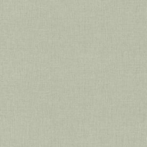 Rasch Highlands Plain Linen Effect Pale Green Wallpaper - 550450