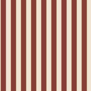 Galerie Simply Silks 4 Formal Stripe Red/Ivory/Gold Metallic Wallpaper - SB37916