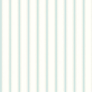Ohpopsi Ticking Stripe Seafoam Wallpaper - SIS50119W