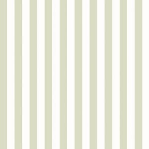 Ohpopsi Wide Stripe Sage Wallpaper - SIS50146W