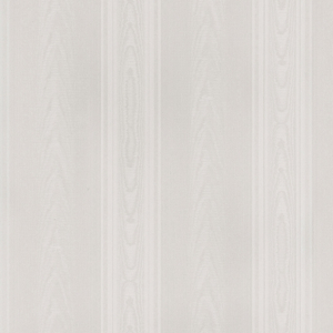 Galerie Simply Silks 4 Moire Stripe Soft Grey Metallic Wallpaper - SK34731