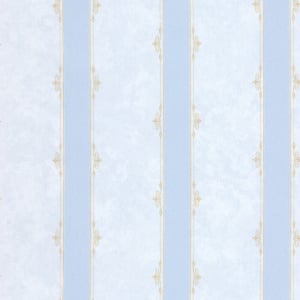 SK Filson Madelyn Striped Light Blue Wallpaper - DE41451