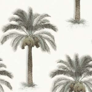 SK Filson Palm Trees Beige Wallpaper - SK10020