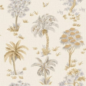 Belgravia Decor Marrakesh Tree Beige Wallpaper - Z70710