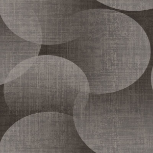 Belgravia Decor Marrakesh Large Orb Dark Grey Wallpaper - Z70736