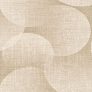 Belgravia Decor Marrakesh Large Orb Beige Wallpaper - Z70739