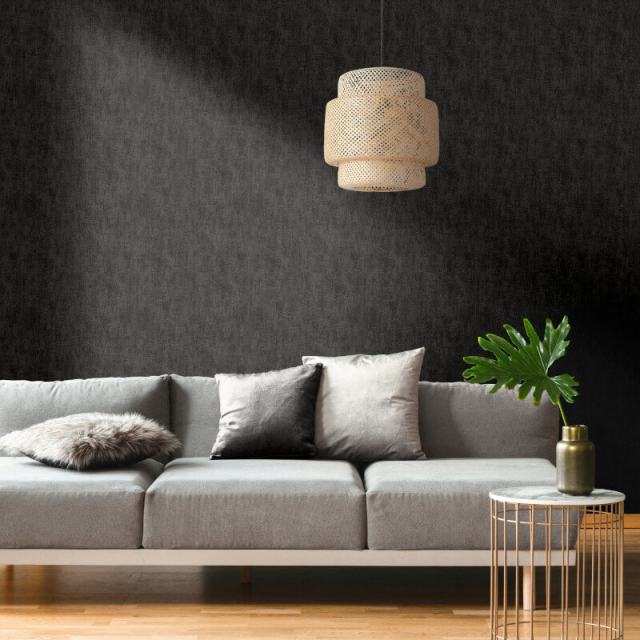 plain black wallpaper uk