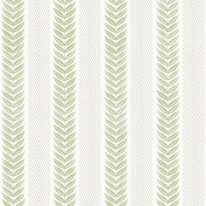 Rasch Chelsea Stripe Green Wallpaper - 100500