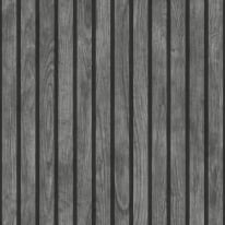 Muriva Wooded Slats Black/Grey Wallpaper - 102576