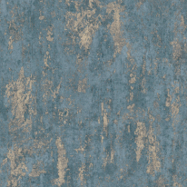 Erismann Casual Chic Industrial Texture Blue Metallic Wallpaper - 10273-08