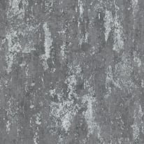 Erismann Casual Chic Industrial Texture Dark Grey Metallic Wallpaper - 10273-10