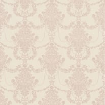 Erismann Felicite Floral Ornament Pink Metallic Wallpaper - 10287-05