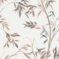 Erismann Stunning Bamboo Leaf Brown Wallpaper - 10388-11