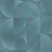 Erismann Geometric Tile Abstract Teal Wallpaper - 10392-19