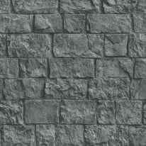 Erismann Imitations 3D Effect Brick Wall Dark Grey Wallpaper - 10394-10