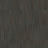 Erismann Martinique Linear Texture Dark Brown Wallpaper - 10398-47