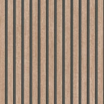 Erismann Imitations Acoustic Wood Panelling Beige Wallpaper - 10400-32