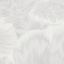 Erismann Bliss Abstract Leaf White Metallic Wallpaper - 10402-01