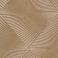 Erismann Gala 3D Effect Fan Gold Metallic Wallpaper - 10404-30