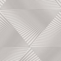 Erismann Gala 3D Effect Fan Taupe Metallic Wallpaper - 10404-37