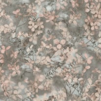 Erismann Purity Elderberry Blossoms Grey Wallpaper - 10415-10