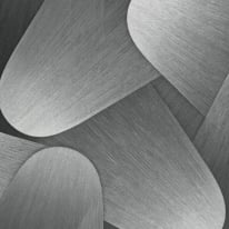 Erismann Allure Retro Geometric Grey Metallic Wallpaper - 10423-29