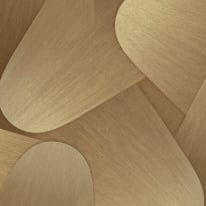 Erismann Allure Retro Geometric Gold Metallic Wallpaper - 10423-30