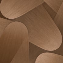 Erismann Allure Retro Geometric Brown/Bronze Metallic Wallpaper - 10423-48