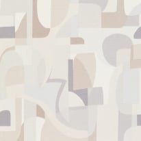 Erismann Fragment Modern Geometric Beige Multi Wallpaper - 10432-31