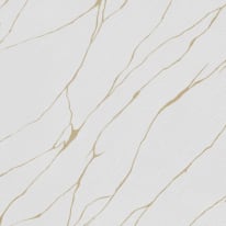 Erismann Calore Cracked Lines White/Gold Metallic Wallpaper - 10440-31