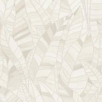 Elle Decoration Serenade Leaf Cream Metallic Wallpaper - 10446-14