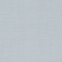 Erismann Rondo Curved Lines Light Grey Metallic Wallpaper - 10461-35