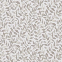 Erismann Ameroso Leaf Brown Metallic Wallpaper - 10462-11