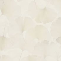 Erismann Ginko Dream Floral Cream Metallic Wallpaper - 10470-14