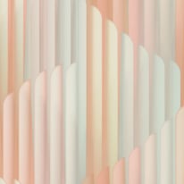 Erismann Cascade Vertical Geometric Rose Multi Metallic Wallpaper - 10471-05