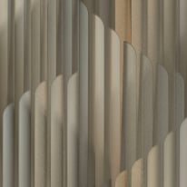 Erismann Cascade Vertical Geometric Dark Gold Metallic Wallpaper - 10471-15