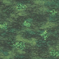 High-resolution flat swatch of Erismann Shades of Moss wallpaper showing the green foliage textured pattern.