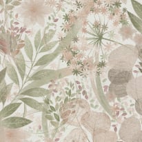 Erismann Secret Grove Floral Pink/Green Wallpaper - 10506-05