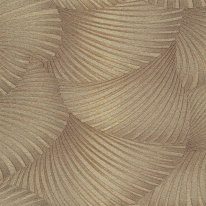 Erismann Twill Geometric Fan Gold Metallic Wallpaper - 10525-30