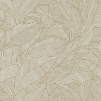 Erismann Silvana Leaf Gold Wallpaper - 10530-11