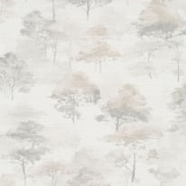 Erismann Lightwood Tree Taupe Wallpaper - 10557-37