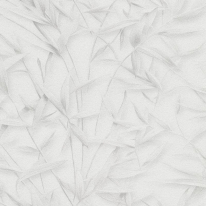 A flat swatch image of the 10587-31 light grey leaf pattern.