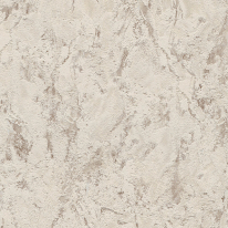 Close-up material sample of the Erismann Modern Balance 10601-02 design showing the beige marble stone pattern and metallic gold veins.