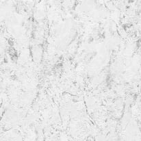 Close-up material sample of the Erismann Modern Balance 10601-31 design showing the light grey marble stone pattern and shimmering metallic veins.