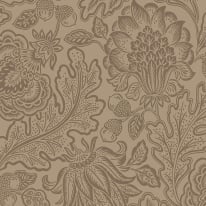 Belgravia Decor Fernhurst Floral Trail Mocha Wallpaper - 1112