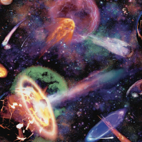 Holden Decor Nebula Multi Wallpaper - 13230