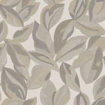 Holden Decor Abstract Leaf Beige Wallpaper - 13572